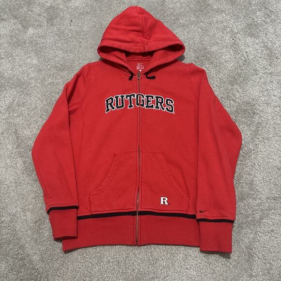 NIKE Rutgers YOUTH KIDS BOYS Large Red - Picture 1 of 7